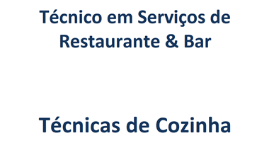 Técnicas De Cozinha